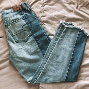 BRAND NEW American Eagle Two-Tone Jeans